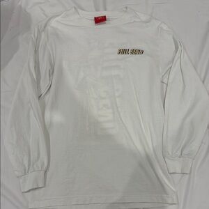 White Long Sleeve Full Send Merch